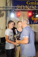 Nagrodzeni w IV Turnieju piłki Siatkowej Plażowej - Kategoria Gimnazjum